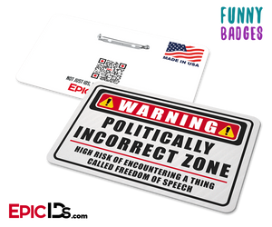AmusePins™ Collection - Warning Sign Card Set (2-Pack) - Epic IDs