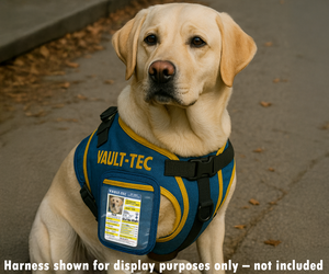 Vault-Tec K9 Animal Companion Pet ID Badge — Fallout Cosplay Prop — Photo Personalized For Dogs