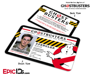 Ghostbusters Paranormal Investigation Cosplay Name Badge/ID Card - Egon Spengler - Epic IDs