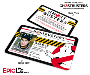 Ghostbusters Paranormal Investigation Cosplay Name Badge/ID Card - Raymond Stantz - Epic IDs