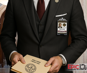 Harvey Dent District Attorney ID Badge – Gotham City – Dark Knight Edition