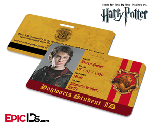 Harry Potter Inspired Hogwarts Student ID (Gryffindor) - Harry Potter - Epic IDs