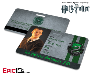 Harry Potter Inspired Hogwarts Student ID (Slytherin) - Gregory Goyle - Epic IDs