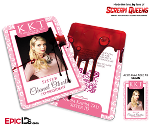 Kappa Kappa Tau 'Scream Queens' Sorority Cosplay ID - Chanel Oberlin - Epic IDs