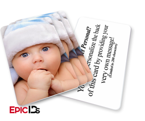 'My Cute Baby!' Premium Photo Card Package - Epic IDs
