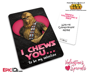 Pocket Sized Premium Valentines Day Star Wars 'Light Side' Custom Card Pack - Epic IDs
