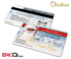 Santa Claus Official Sleigh License - Epic IDs