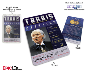 TARDIS 'Doctor Who' Operator License - (01) The First Doctor - Epic IDs