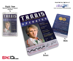 TARDIS 'Doctor Who' Operator License - (05) The Fifth Doctor - Epic IDs