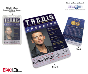 TARDIS 'Doctor Who' Operator License - (09) The Ninth Doctor - Epic IDs