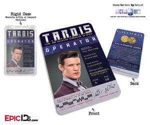 TARDIS 'Doctor Who' Operator License - (11) The Eleventh Doctor - Epic IDs