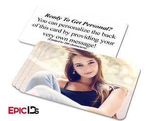 'Thinking Of You' Premium Photo Card Package - Epic IDs