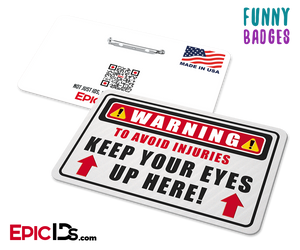 AmusePins™ Collection - Warning Sign Card Set (2-Pack)