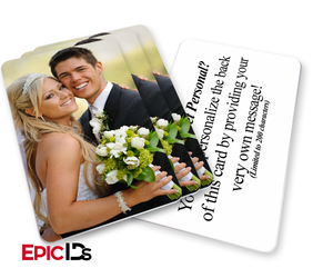 'Wedding / Anniversary' Premium Photo Card Package - Epic IDs