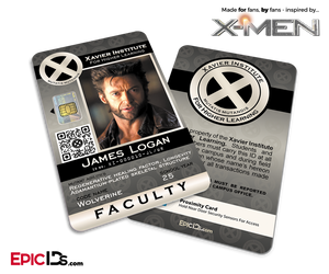 Xavier Institute For Higher Learning 'X-Men' Faculty ID Card - James Logan / Wolverine - Epic IDs