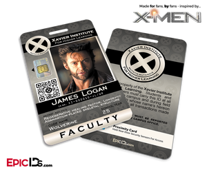 Xavier Institute For Higher Learning 'X-Men' Faculty ID Card - James Logan / Wolverine - Epic IDs