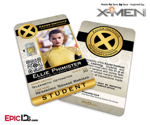 Xavier Institute For Higher Learning 'X-Men' Student ID Card - Ellie Phimister / Negasonic Teenage Warhead - Epic IDs