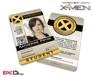 Xavier Institute For Higher Learning 'X-Men' Student ID Card - Katherine Pryde / ShadowCat - Epic IDs