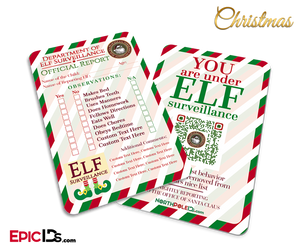 Elf Surveillance Official Report Card [Personalized]