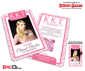 Kappa Kappa Tau 'Scream Queens' Sorority Cosplay ID - Chanel Oberlin