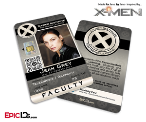 Xavier Institute For Higher Learning 'X-Men' Faculty ID Card - Jean Grey / Jean