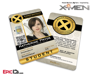 Xavier Institute For Higher Learning 'X-Men' Student ID Card - Katherine Pryde / ShadowCat