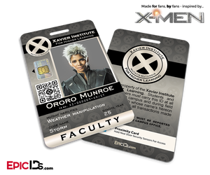 Xavier Institute For Higher Learning 'X-Men' Faculty ID Card - Ororo Munroe / Storm