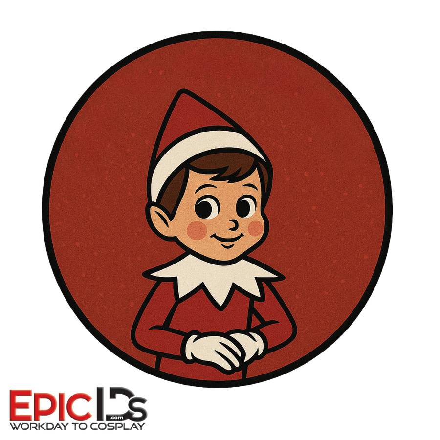 Elf on the...  North Pole ID Badges