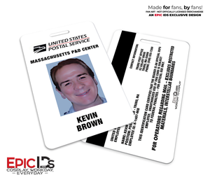 Agent K Postmaster ID Badge – Men in Black II — Screen-Accurate Cosplay Prop