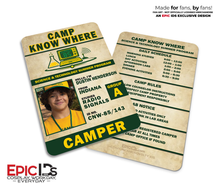 Dustin Henderson Camper Badge - Camp Know Where - Stranger Things