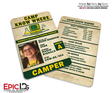 Suzie Bingham Camper Badge - Camp Know Where - Stranger Things