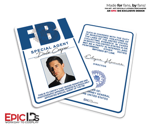 Twin Peaks FBI Special Agent ID Badge – Dale Cooper Cosplay Prop