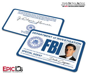 Twin Peaks FBI Special Agent ID Card – Dale Cooper Cosplay Prop