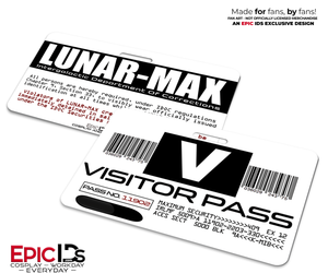 Lunar-Max Visitor Pass ID Badge – Men in Black — Lily Poison Cosplay Prop