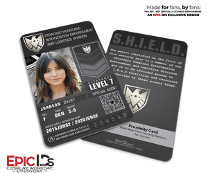 Agents of SHIELD Inspired 'Real' SHIELD Agent ID - Daisy Johnson