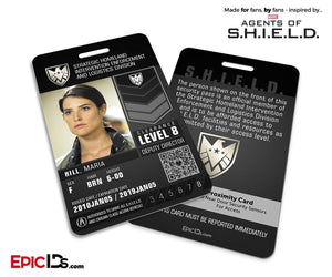 Agents of SHIELD Inspired 'Real' SHIELD Agent ID — Maria Hill