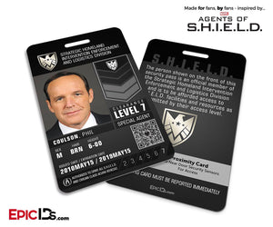 Agents of SHIELD Inspired 'Real' SHIELD Agent ID — Phil Coulson