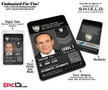 Agents of SHIELD Inspired 'Real' SHIELD Agent ID — Photo Personalized
