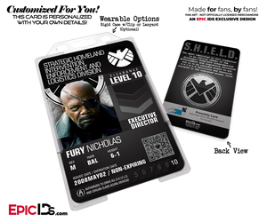Agents of SHIELD Post Avengers Endgame Cosplay Agent ID Badge — [Movie / TV Characters]