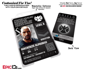 Agents of SHIELD Post Avengers Endgame Cosplay Agent ID Badge - [Movie / TV Characters] - Epic IDs