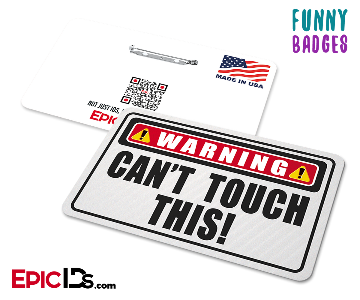 AmusePins™ Collection - Warning Sign Card Set (2-Pack) - Epic IDs