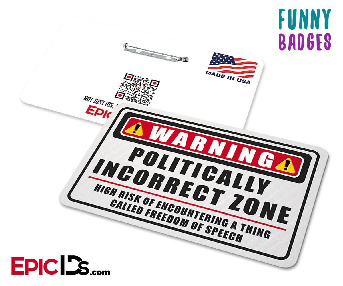 AmusePins™ Collection - Warning Sign Card Set (2-Pack) - Epic IDs