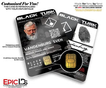Black Tusk Operative ID Badge – The Division 2 – Photo Personalized