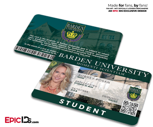 Barden University Student ID — Aubrey Posen