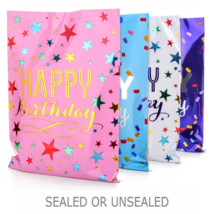 Gift Wrap - Happy Birthday Foil Gift Wrap Bag