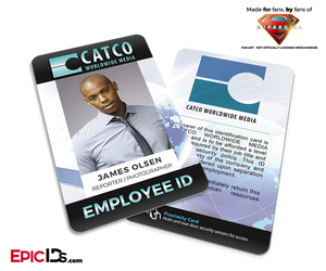CATCO Worldwide Media 'Supergirl' James Olsen Employee ID