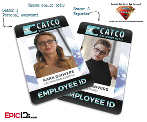CATCO Worldwide Media 'Supergirl' Kara Danvers Employee ID - Epic IDs