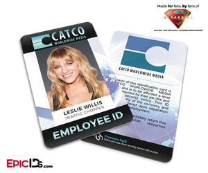 CATCO Worldwide Media 'Supergirl' Leslie Willis Employee ID