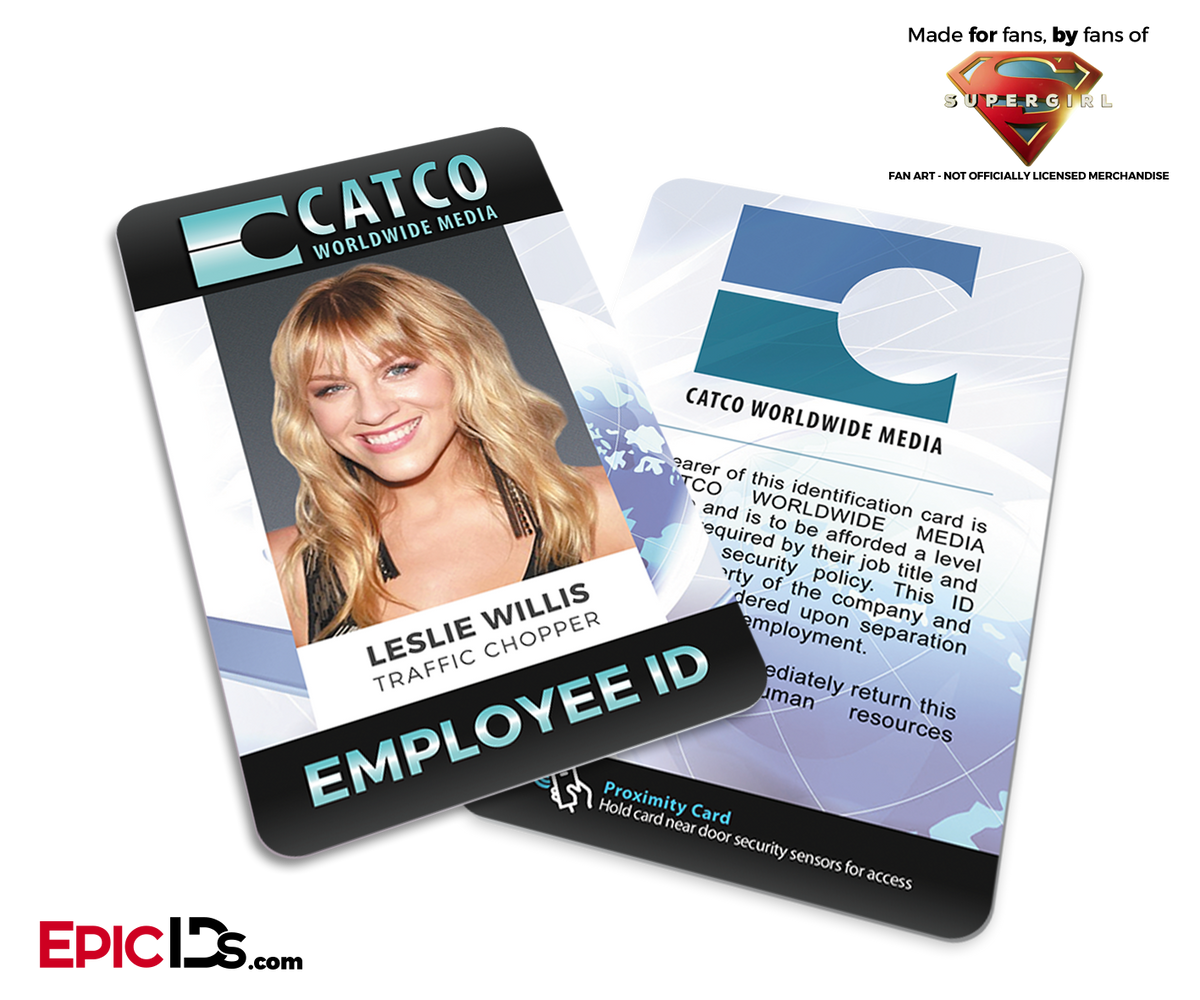 CATCO Worldwide Media &#39;Supergirl&#39; Leslie Willis Employee ID - Epic IDs