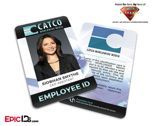 CATCO Worldwide Media 'Supergirl' Siobhan Smythe Employee ID